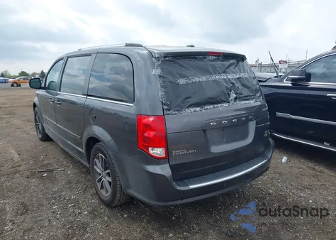 2017 Dodge Grand Caravan Sxt из США, поврежденный, VIN 2C4RDGCG7HR561813